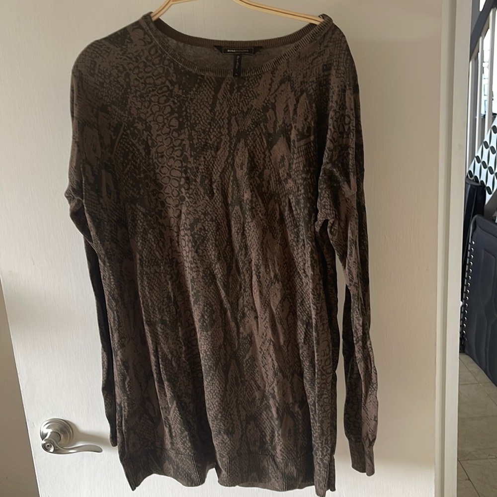 BCBG maxazria long sweater